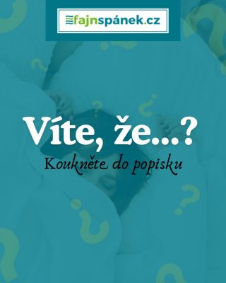 ❓ Víte, že matrace ovlivňuje nejen zdraví zad, ale i vaši náladu a psychiku? 🧠 Když se špatně vyspíme, nejsme to úplně my....